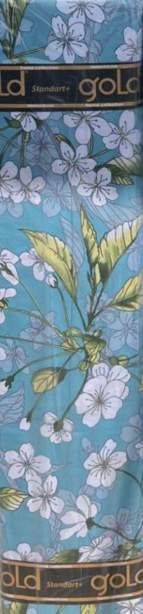 Ткань для постельного белья Бязь "Gold" Lux GL16270green