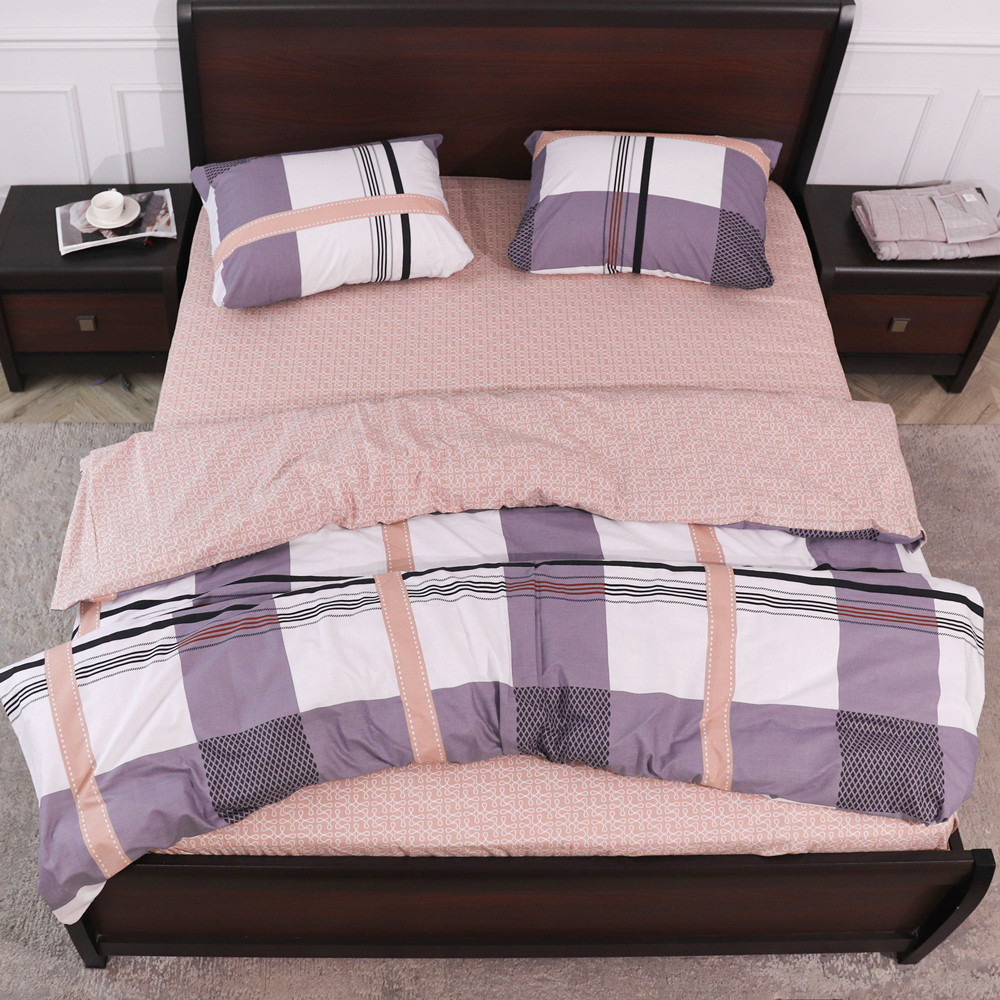 Полуторный набор постельного белья 150*220 из Бязи "Gold" №158227АВ Черешенка™