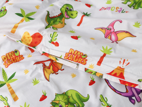 Полуторный набор постельного белья 150*220 из Бязи "Gold" №61811 Черешенка™