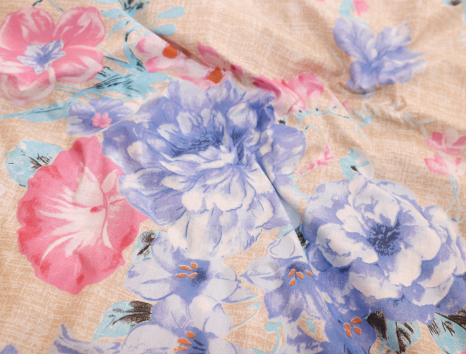 Двоспальний набір постільної білизни 180*220 із Бязі "Gold" №151477AB Черешенка™