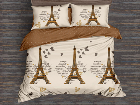 Тканина для постільної білизни Бязь "Gold" Lux GL3697beige