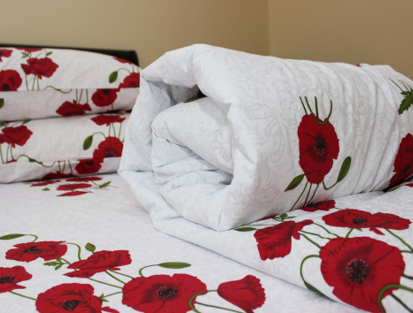 Семейный набор хлопкового постельного белья из Бязи "Gold" №156646 Черешенка™