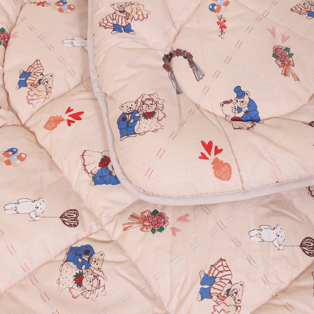 Дитяча ковдра бязь/холлофайбер №3008