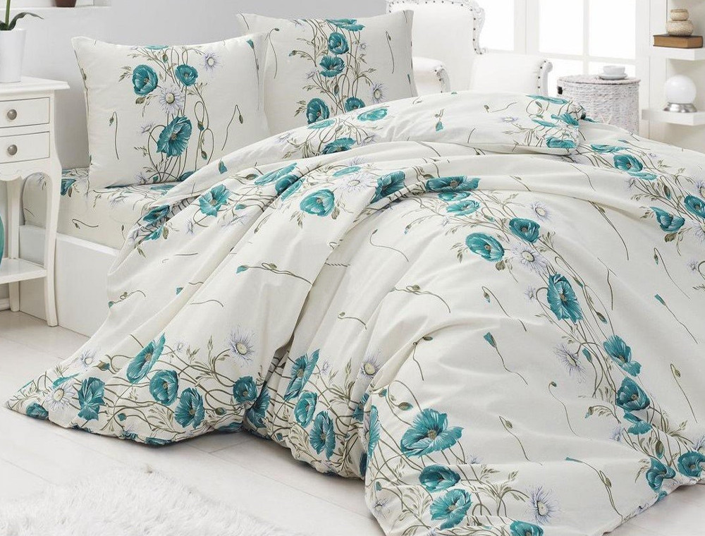 Євро-максі набір постільної білизни 200*220 із Бязі "Gold" №157864 Черешенка™