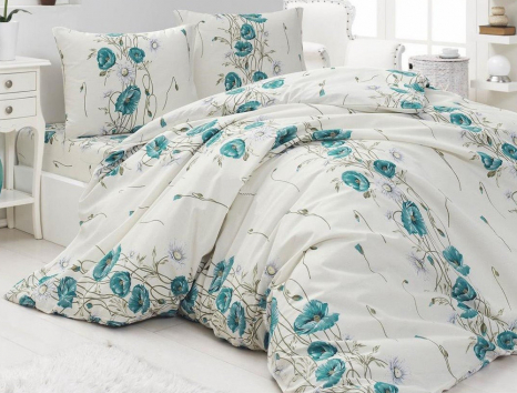 Євро-максі набір постільної білизни 200*220 із Бязі "Gold" №157864 Черешенка™