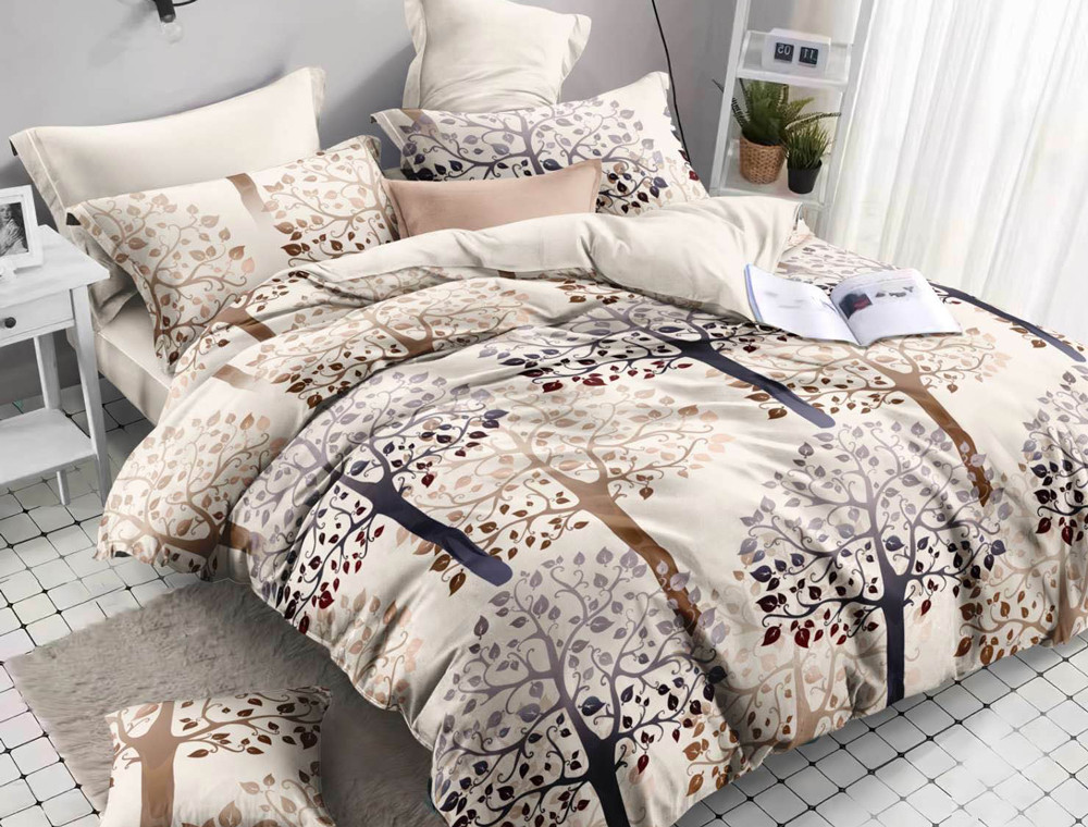 Евро макси набор постельного белья 200*220 из Ранфорса №183124 Черешенка™