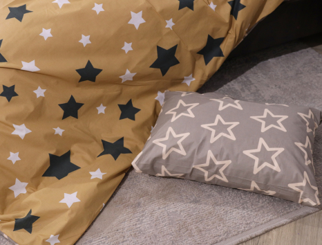 Сімейний набір постільної білизни із Бязі "Gold" №154888AB Черешенка™