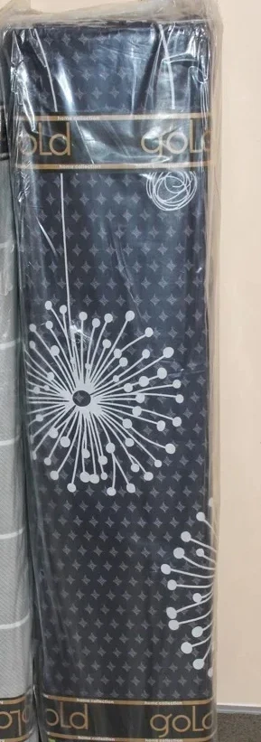 Тканина для постільної білизни Бязь "Gold" Lux "Стилізовані кульбаби" GL975A