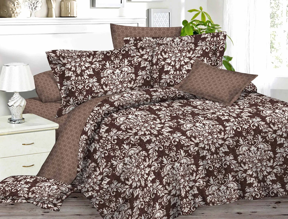 Ткань для постельного белья Сатин S112088 (A+B) - (60м+60м)