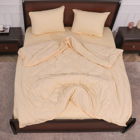 Сімейний набір постільної білизни 240*220 із мікрофібри №200712 Черешенка™