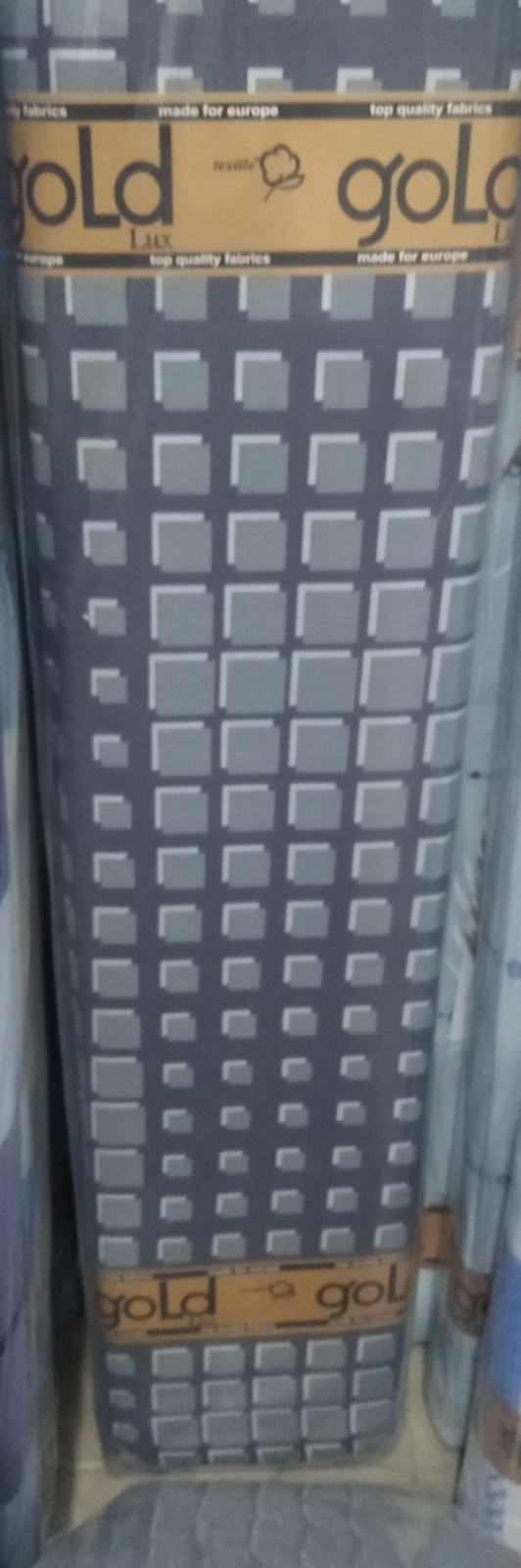 Ткань для постельного белья Бязь "Gold" Lux GL3606-grey