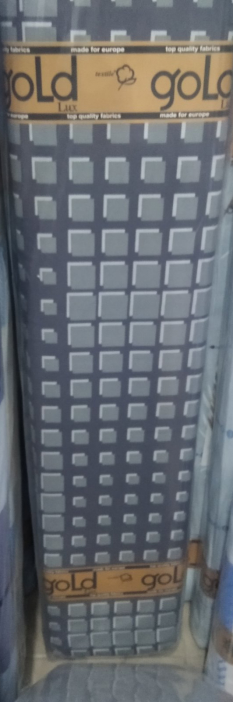 Ткань для постельного белья Бязь "Gold" Lux GL3606-grey