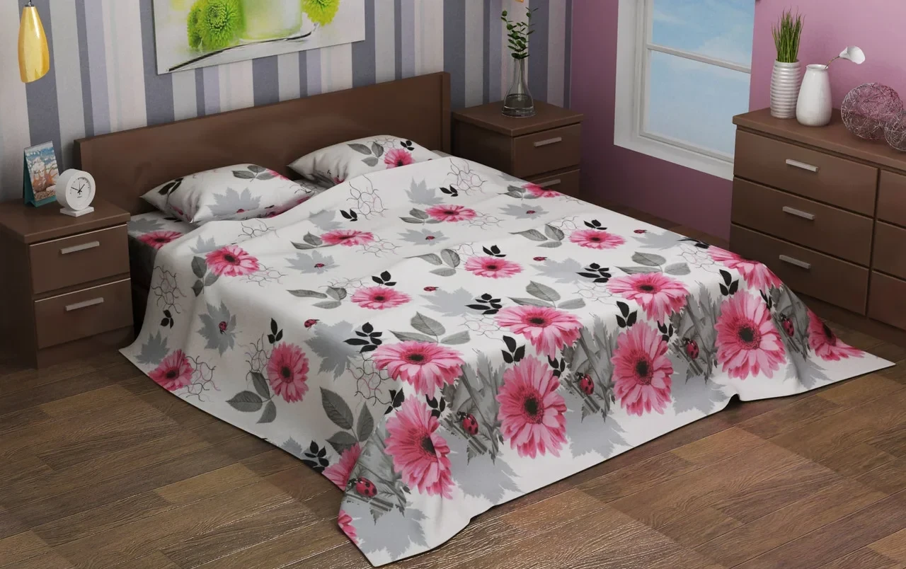 Тканина для постільної білизни Бязь "Gold" Lux GL2964