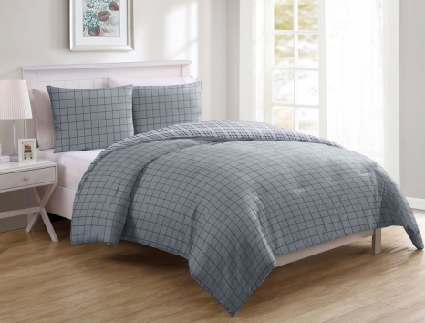 Тканина для постільної білизни Бязь "Gold" Lux GL1863grey (A+B) - (50м+50м)