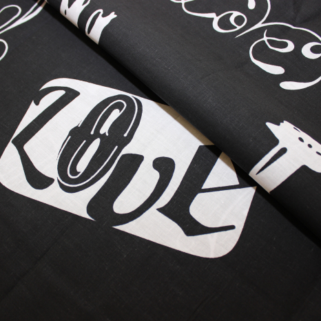 Ткань для постельного белья Бязь "Gold" Lux "Ангел любви" GL1431 (A+B) - (50м+50м)