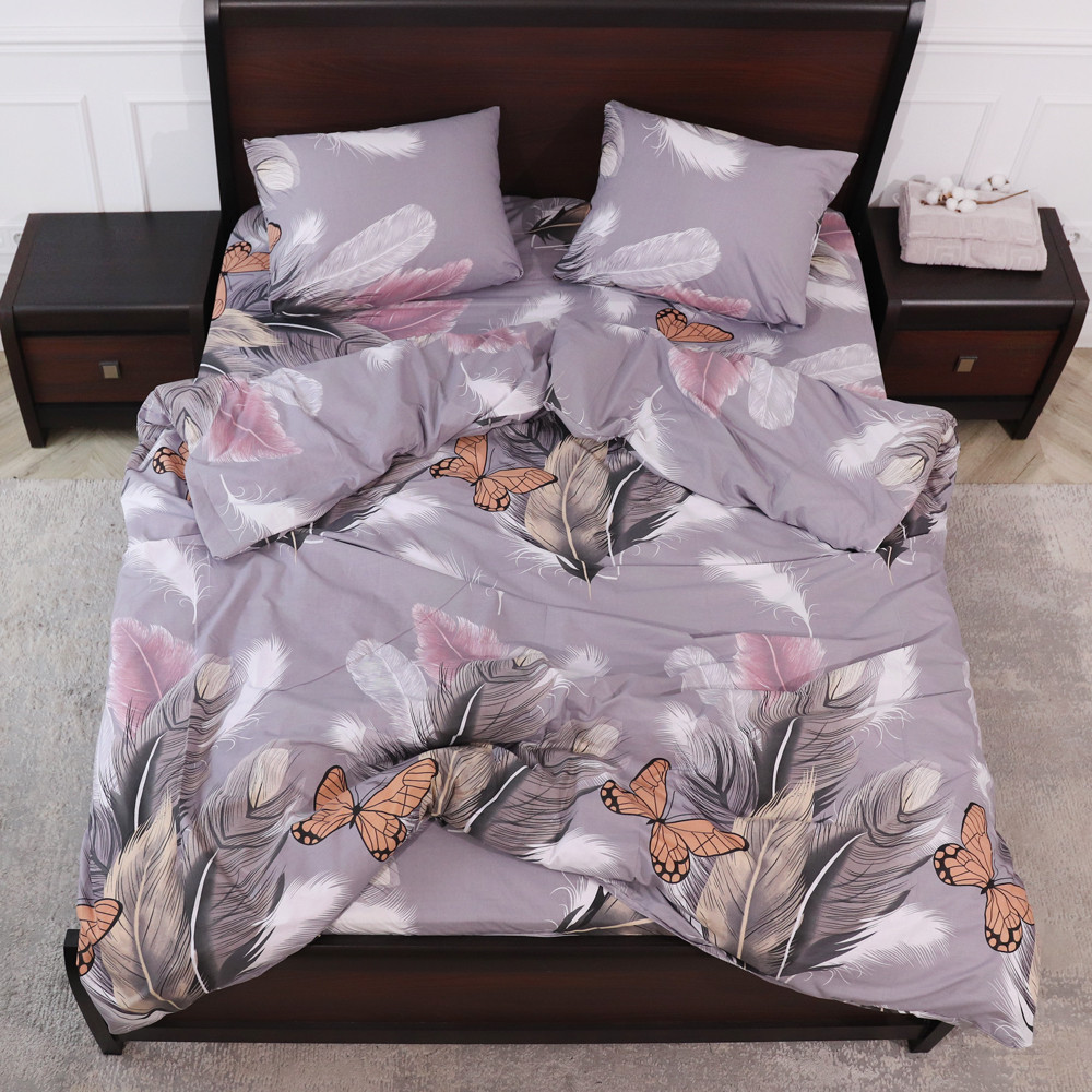 Семейный набор хлопкового постельного белья из Бязи "Gold" №151723 Черешенка™