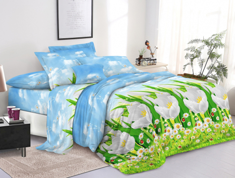 Ткань для постельного белья Полиэстер 75 PL1116 (60м)