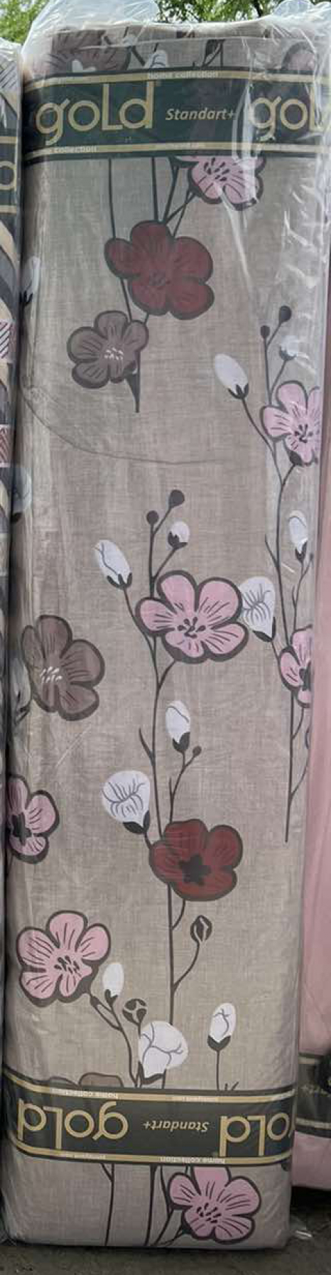 Ткань для постельного белья Бязь "Gold" Lux GL3536beige