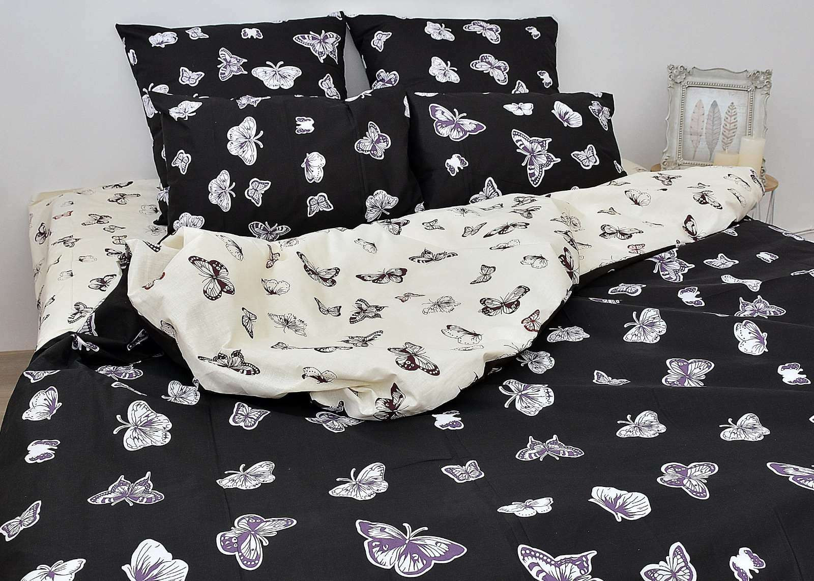 Тканина для постільної білизни Бязь "Gold" Lux GL1687 (A+B) - (50м+50м)