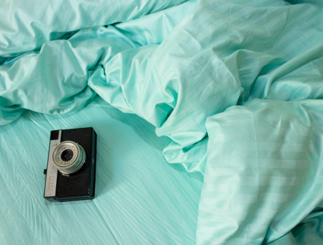 Сімейний набір постільної білизни зі Страйп Сатину №50555 Черешенка™