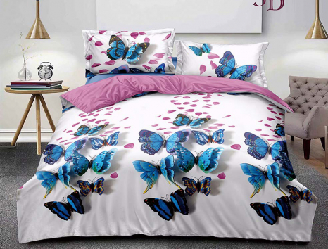 Ткань для постельного белья Бязь "Gold" Lux GL3987 (A+B) - (50м+50м)