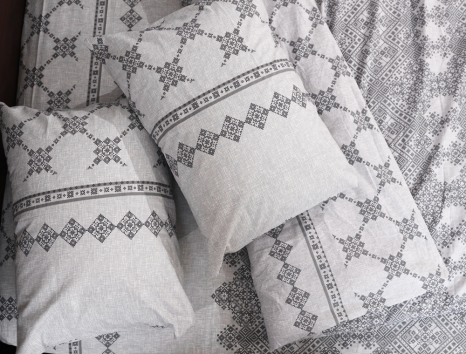 Двуспальный набор постельного белья 180*220 из Бязи "Gold" №159320 Черешенка™