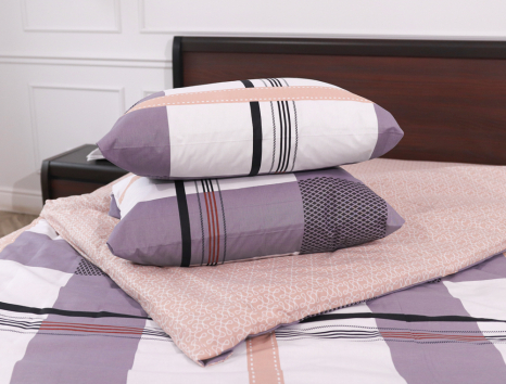 Євро-максі набір постільної білизни 200*220 із Бязі "Gold" №158227АВ Черешенька™