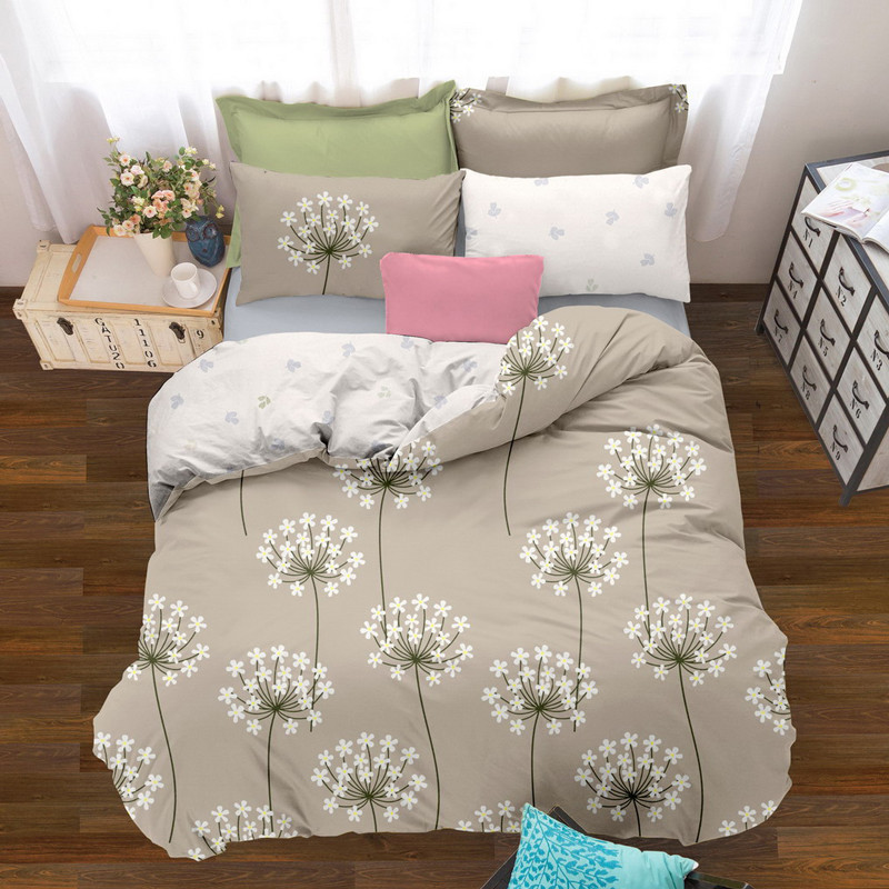 Двоспальний набір постільної білизни 180*220 із Ранфорсу №18685AB Черешенка™