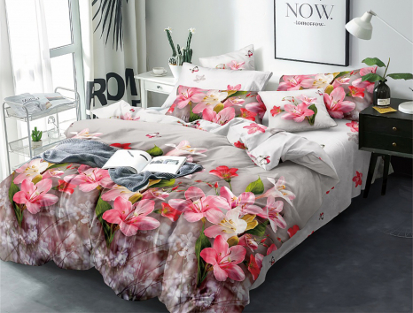 Ткань для постельного белья Сатин S-169A (60м)