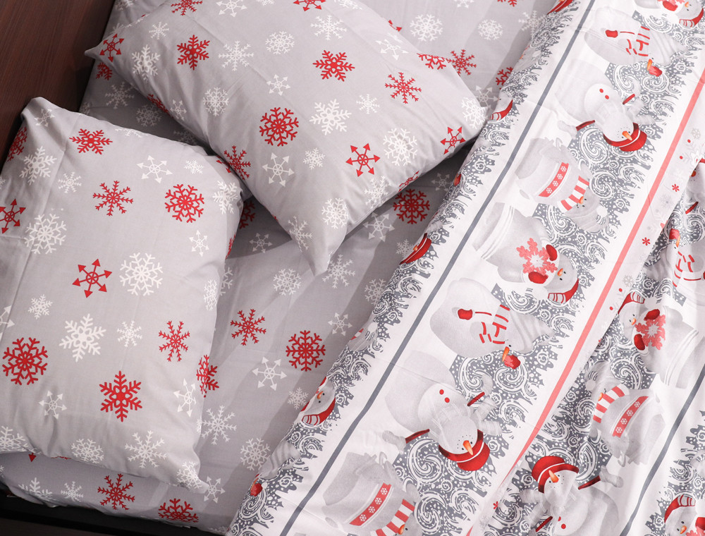 Євро-максі набір постільної білизни 200*220 із Бязі "Gold" №158100АВ Черешенка™