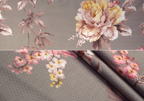 Ткань для постельного белья Сатин S-209A (60м)