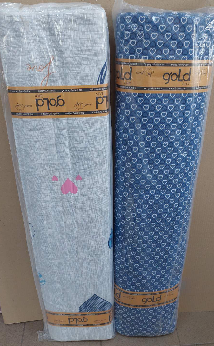 Ткань для постельного белья Бязь "Gold" Lux GL1810 (A+B) - (50м+50м)