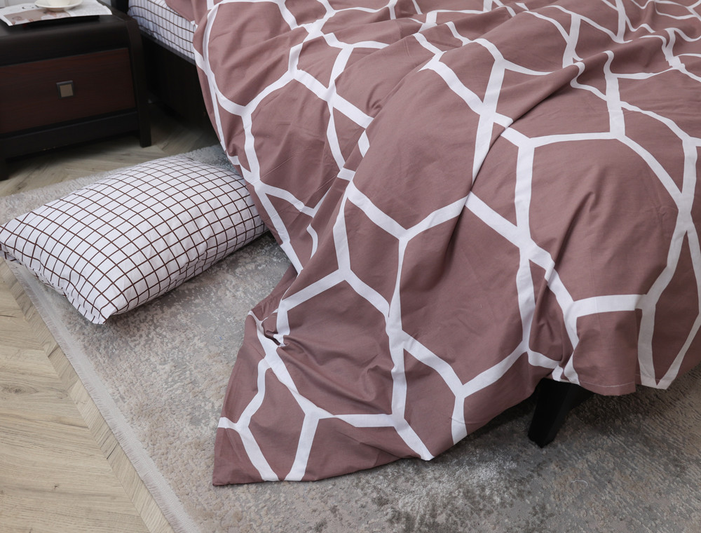 Євро-максі набір постільної білизни 200*220 із Бязі "Gold" №157897AB Черешенка™