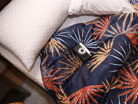 Сімейний набір постільної білизни із Сатину №021AB Черешенка™