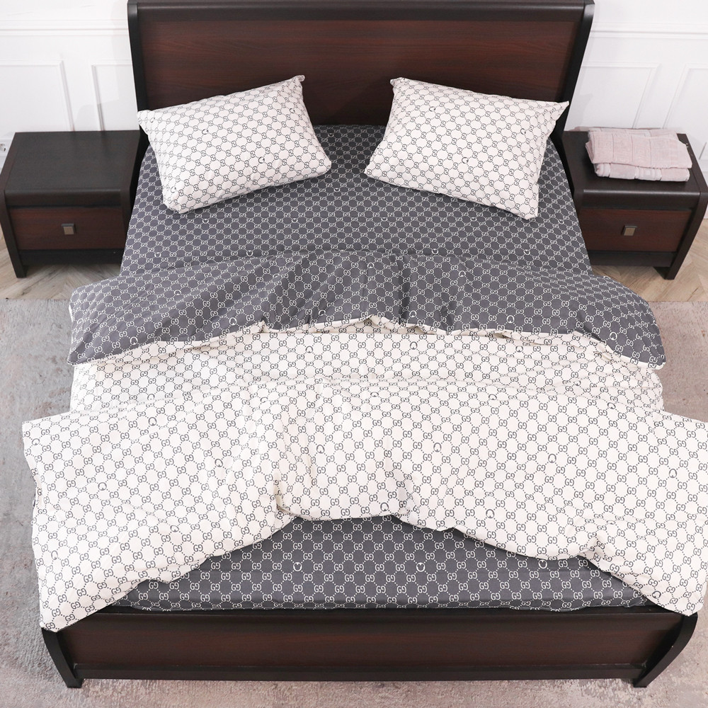 Полуторный набор постельного белья 150*220 из Бязи "Gold" №159118AB Черешенка™