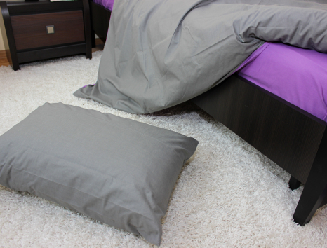 Двоспальний набір однотонної постільної білизни 180*220 із Бязі "Gold" №151728AB Черешенька™