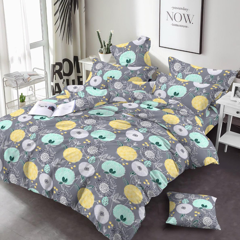 Ткань для постельного белья Бязь "Gold" Lux GL3531grey