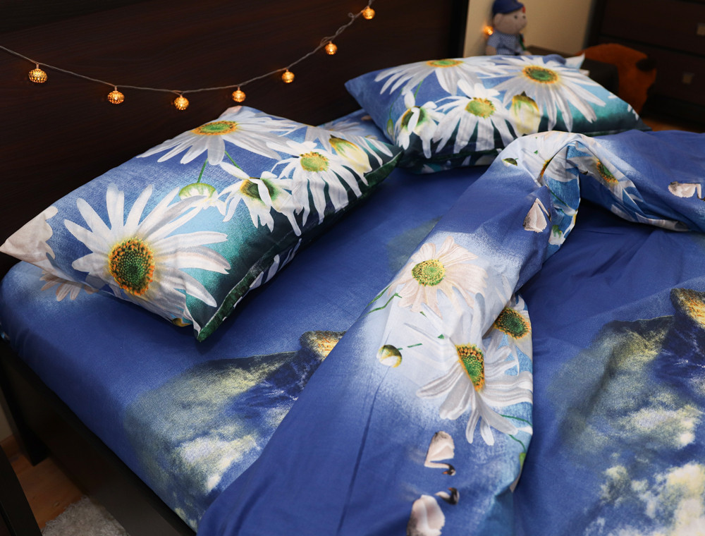 Евро макси набор постельного белья 200*220 из Бязи "Gold" №154265 Черешенка™