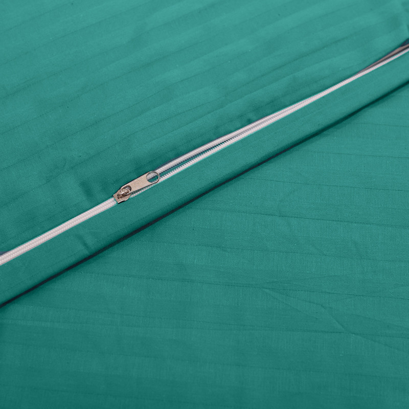 Полуторний набір постільної білизни 150*220 з Страйп Сатину №544728