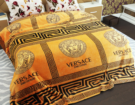 Двоспальний флісовий плед №33415