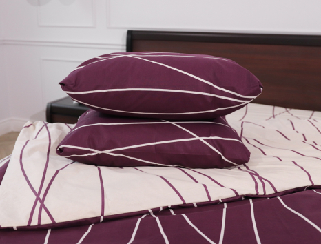 Полуторный набор постельного белья 150*220 из Бязи "Gold" №151011АВ Черешенка™