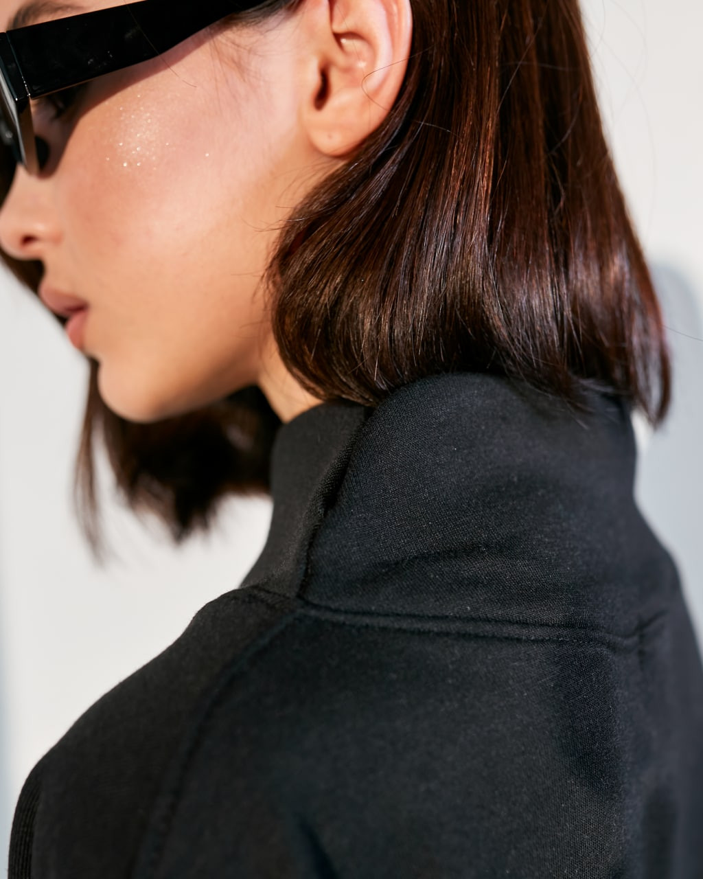 Жіночий костюм із джогерами (Розмір S) чорний №205_0021