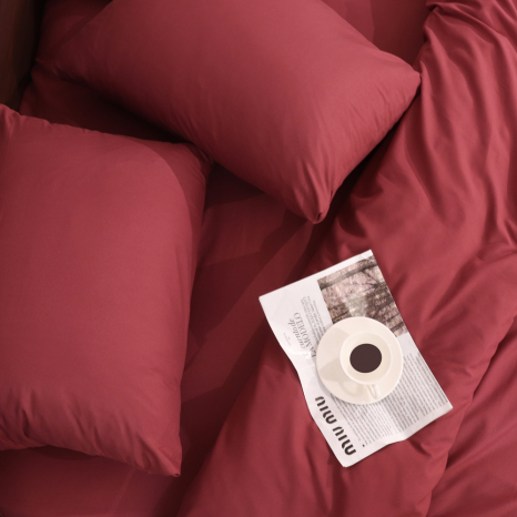 Євро набір постільної білизни 200*220 із мікрофібри №200014 Черешенка™