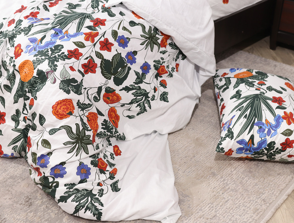 Двоспальний набір постільної білизни 180*220 із Сатину №481596 Черешенка™