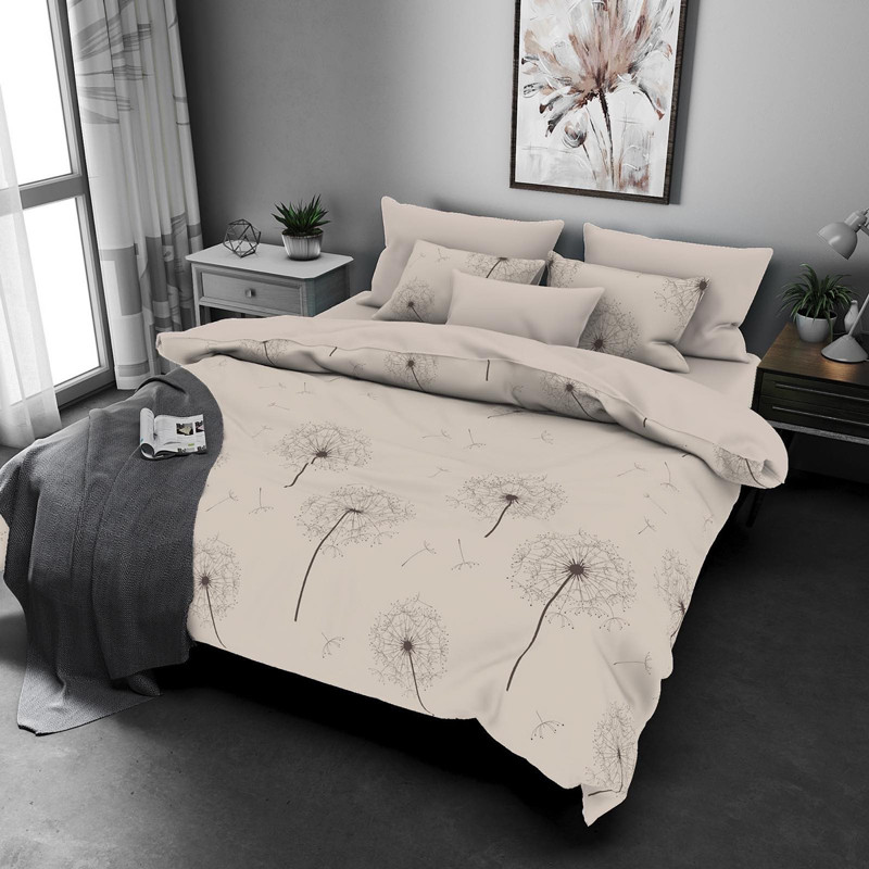 Двоспальний набір постільної білизни 180*220 із Бязі "Gold" №157495AB Черешенка™