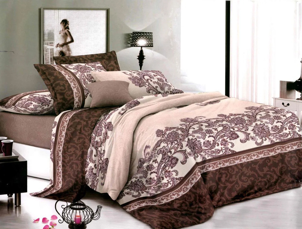 Тканина для постільної білизни Бязь "Gold" Lux GL761