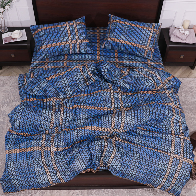 Двуспальный набор постельного белья 180*220 из Бязи "Gold" №155022 Черешенка™