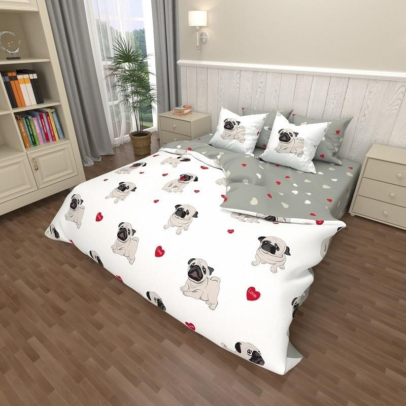 Тканина для постільної білизни Бязь "Gold" Lux дитяча GLB7744 (A+B) - (50м+50м)