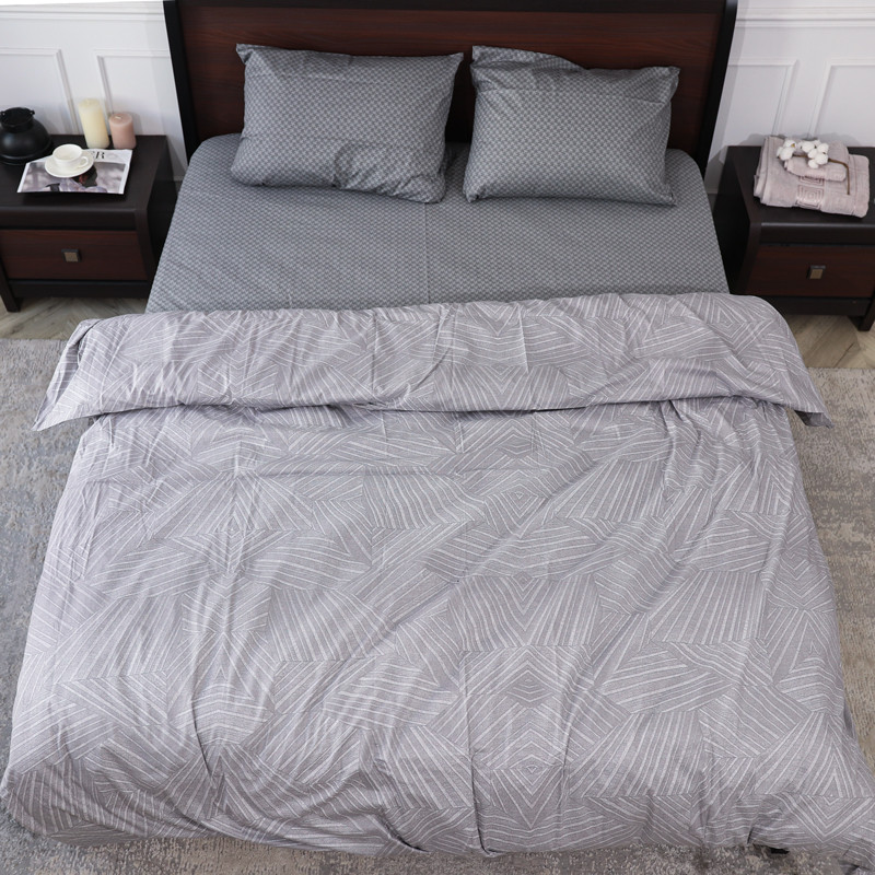 Двоспальний набір постільної білизни 180*220 із Сатину №44327AB Черешенка™