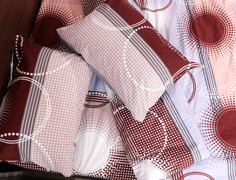 Полуторний набір постільної білизни 150*220 із Бязі "Gold" №155141 Черешенка™